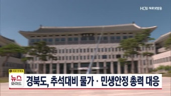 경북도, 추석대비 물가·민생안정 총력 대응