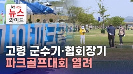 고령 군수기·협회장기 파크골프대회 열려