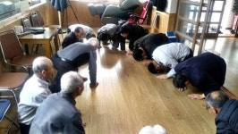 장흥부산면, 경로당 방문