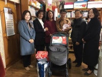 함평군보건소, 다둥이 출산 가정에 축하