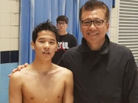 여수문수중 김민섭 김천수영대회 2관왕