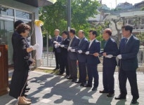 여수 한려동 수정행복주택 경로당 개소