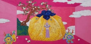 전통 민화의 재해석·상상력 동원 동심의 세계