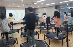 광양 광영건강지원센터 겨울방학 운동교실 운영