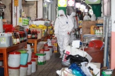 북구, 코로나 확산차단 전통시장 방역