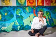 40년 전 그 자리에서 평화를 그려내다