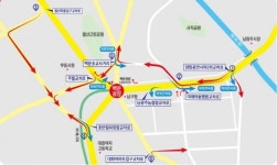 백운고가차도 철거…우회로·신호체계 변경