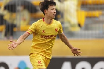 광주FC 엄지성 하나원큐 K리그1 2021 7R 베스트11