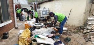 순천 해룡면마보협, 주거취약계층 주거환경정화