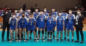 순천팔마중 소년체전·종별배구 ‘은빛 스파이크’