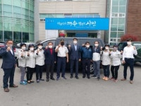 한맥테코산업(주), 율촌면 방범대에 순찰차량 기증