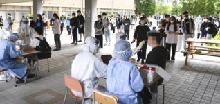 광주 한 중학교 확진에 코로나19 전수조사