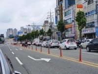 광주 동운고가 교각서 낙하물 추락