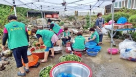 장평면 새마을부녀회, 사랑의 밑반찬 나눔 봉사