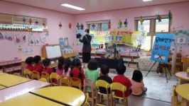 구례 보건의료원, 유아 흡연 예방 인형극 실시