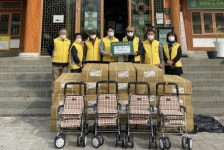 창평면 지사협, 이동 취약계층에 실버카 지원