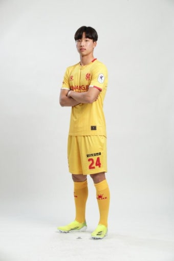 광주FC 엄지성 첫 성인대표팀 태극마크