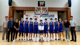 수피아여중 종별농구선수권 우승