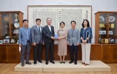 북구필라테스협회 조선대 미술체육대학 발전기금 기탁