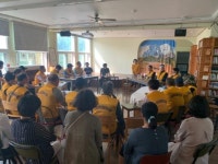 5·18부상자회 자원봉사단, 사랑어린마을배움터서 자원봉사