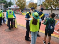 남부서, 안전한 등굣길 조성 캠페인