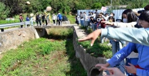 흙공으로 월산천 살리기