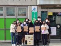 살레시오여중, 김장김치 100㎏ 전달