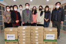 광주조달청, 엠마우스 어린이집 위문