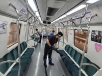 광주도시철도공사 생활방역 집중