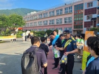 화순 교통안전·학교폭력 예방 캠페인