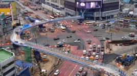 광주 백운광장 푸른길 브릿지