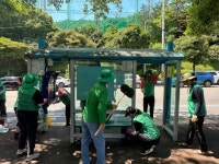 여수 여서동 새마을지도자협, 버스정류장 정비