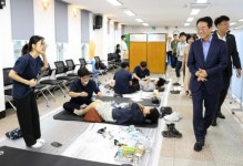 강진군 청록회-원광대, 한방의료 봉사