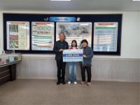 장흥서초등학교, 알뜰시장 수익금 기부