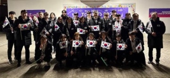 동계U대회 한국 선수단 본진, 결전지 토리노 도착