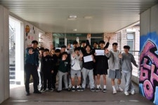 강진경찰, 청람중 학교폭력 예방교육·캠페인