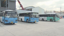 제주 노선버스 안전 점검, 차량 설비 작동소화기 비치청결상태 점검
