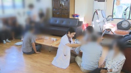 제주시 취약계층 어르신 건강진단 실시