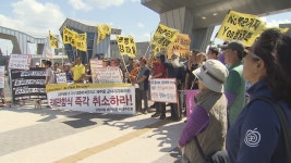 강정마을 해군기지 반대주민회 돼지열병 전염우려 美 구축함 입항 거부해야