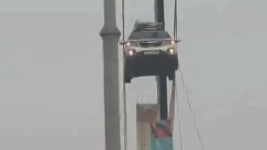 전국건설현장노동조합 제주지부, 타워크레인 이용 고공농성 벌여