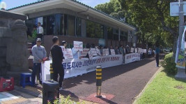 삼화 부영 6차 분양대책위원회 기자회견...일방적인 분양가 산정에 반발, 대책 요구