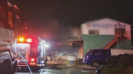 제주, 자동차공업사 불.. 4천 5백만 원 피해