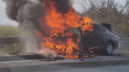 제주, 평화로 단독 교통사고.. 2명 경상