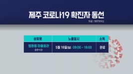 제주, 법환동 마을회관 피로연 방문자 검사 받아야 (16일, 오전 9시~오후 6시)