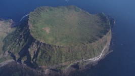 제주, 성산일출봉 인근 해저 지름 600m 원형 분화구 확인