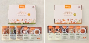 CJ프레시웨이, 케어푸드 헬씨누리 소담한상 2종 출시