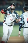 로하스 결승타 KT, KIA 제압하고 파죽의 4연승