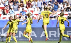 스웨덴, 잉글랜드 꺾고 女월드컵 3위 차지
