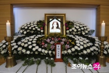 [포토]의식 회복 못하고 사망한 故오인혜의 빈소