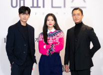 [포토]해피니스 한효주-박형식-조우진, 믿고 보는 배우 조합